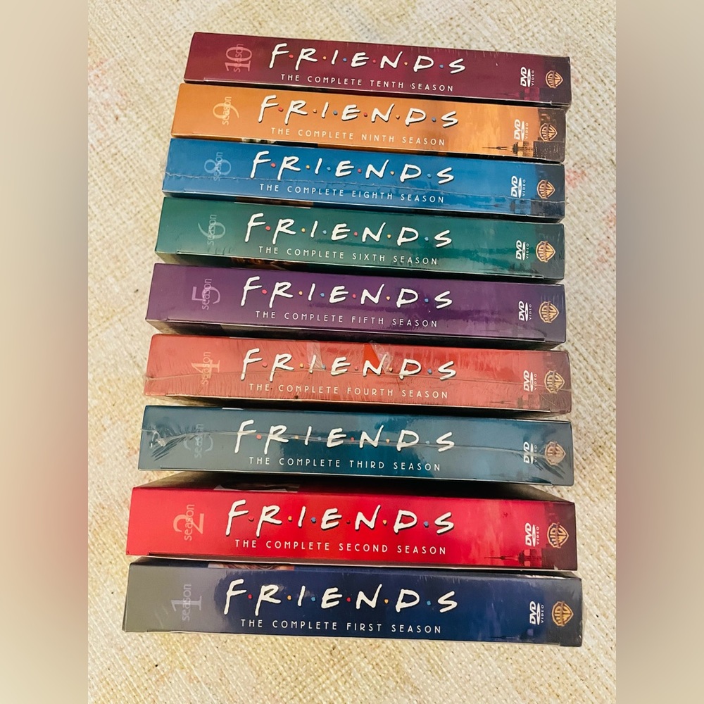 Friends Sitcom DVDs Seasons 1-6, 8, 9 & 10